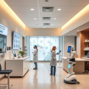 automatizare în clinici