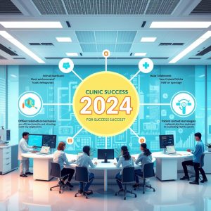 management clinică, strategii succes, 2024