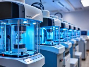 Echipamente avansate de testare în laborator modern.