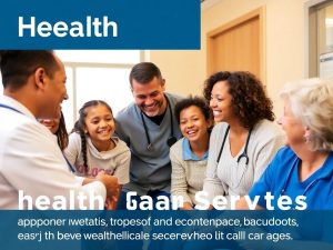 Familie fericită la consultație medicală.