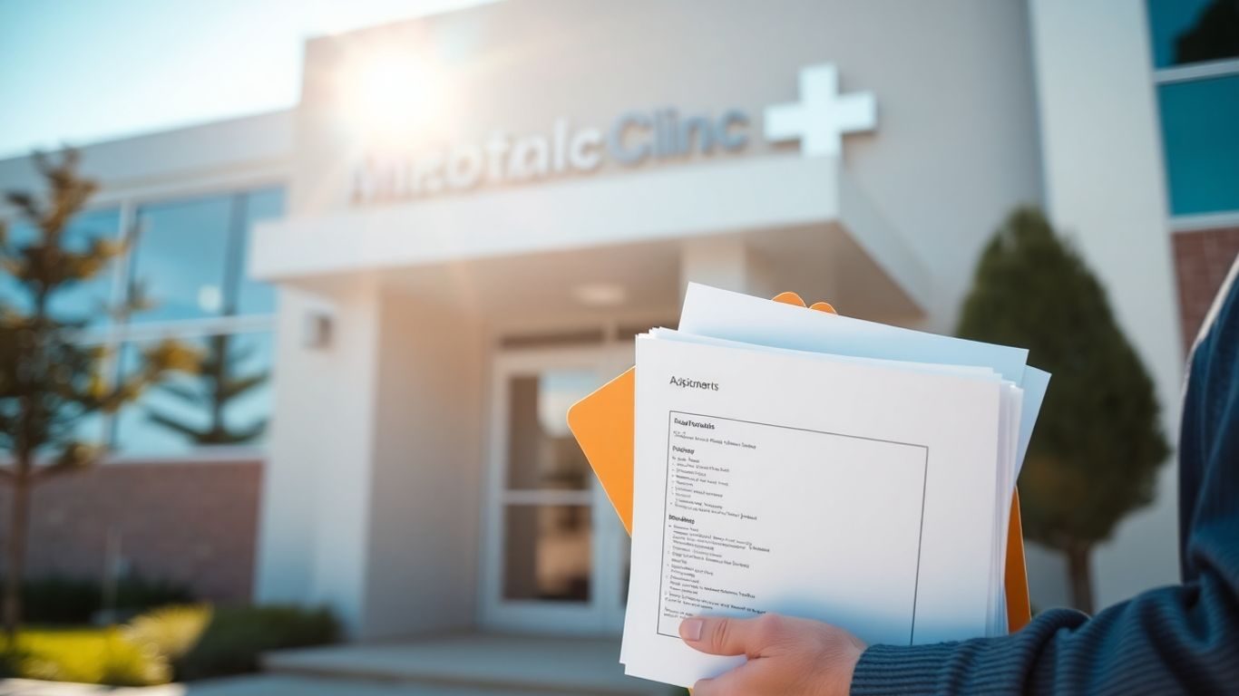 Pacient cu acte la prima vizită medicală